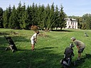 Smrkov hradba chrnc green posledn jamky je vzvou. Slab povahy si pihrvaj na vhled, odvnj riskuj lob do greenu., Foto: David Jirk