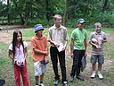 Nejlepší v kategorii HCP do 12 let zleva Klára Spilková, Tomáš Dvořák, Jan Makovský, Jakub Sýs a Tomáš Vidura., Foto: David Jirků
