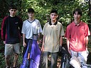 Flajt č.8 (zleva): Pavel Šutka, Lukáš Derner, Michal Dyntar a Zdeněk Pospíšil., Foto: David Jirků