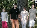Flajt č.9 (zleva): Barbora Jozová, Michal Šámal, Tomáš Opat a Aleš Hanuš., Foto: David Jirků