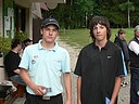 Nejlepší starší žáci, zleva Marek Štěpánek (GCKUH) a David Kšír (GCCSH)., Foto: GC Semily