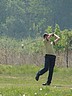 Drajv Jana Bubeníka (Park GC Hradec Králové) na páté jamce., Foto: David Jirků