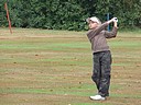 Christian Hork (GC Star Boleslav) na ferveji tvrt jamky. S 85 ranami skonil tet v mladch cch., Foto: David Jirk