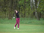 Anna Starostov (GC Hradec Krlov) drajvuje na tyce., Foto: David Jirk
