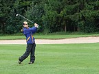 Tomáš Švarc (GCLIB) zahrál 78 ran díky eagle na poslední jamce., Foto: David Jirků