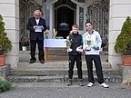 Nejlepší hráči konečného žebříčku DTSV v kategorii staršího žactva, zleva Tomáš Švarc (GCLIB) a Honza Stodola (GCHKR)., Foto: Zdeněk Přikryl