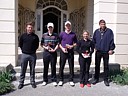 Nejlepší hráči kategorie dorostenců a dorostenek, zleva Josef Karas (GC Liberec), Dominik Rejl (GC Na Vrších) a Blanka Lisá (GC Hradec Králové), Foto: Jaroslav Krejcar