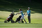 Laura Felcmanov a Viktor Kalina (oba GC Na Vrch)., Foto: Ji Strnad